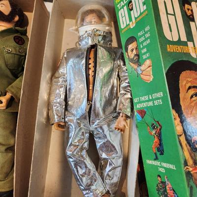Massive Lot of GI G.I. JOE Dolls Clothing Accessories 2 Talking GI JOE w Boxes