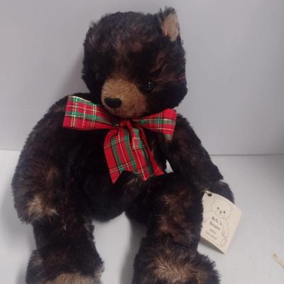 Vintage B. G.'s Bears Stuffed Bear 'Topper'