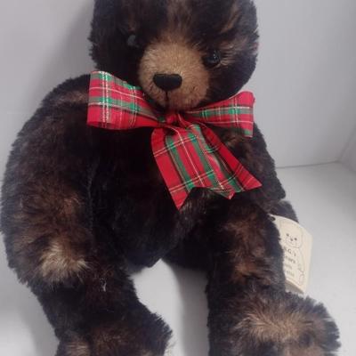 Vintage B. G.'s Bears Stuffed Bear 'Topper'