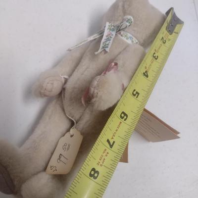 Vintage Cinnamon Grizzelbears Collection Stuffed Bear 'Katinka' by Wendy Brent 11/100