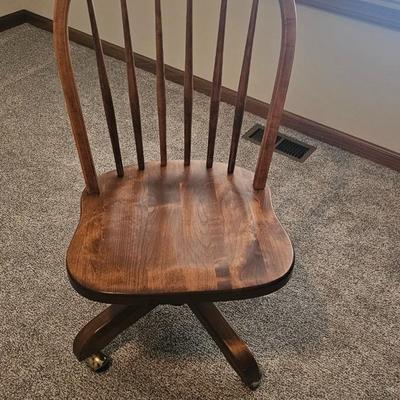 Wooden Desk Chair