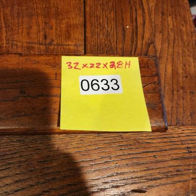 Antique Large Wooden Ice Box 32x22x28H