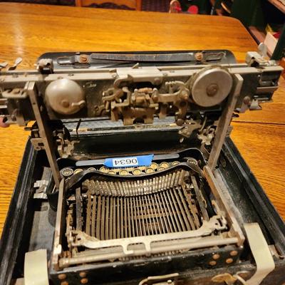 Antique Corona Portable Folding Typewriter
