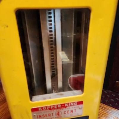 Kopper King 1 Cent Tab Gum Candy Machine Serial #5456