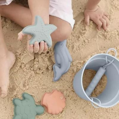 15 Units - Willow + Sim Silicone Kids Beach or Garden Bath Toy Set
