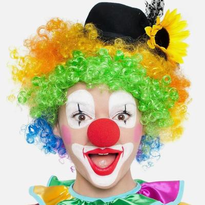 5 Units - Clown White Face Makeup 3.4 oz Counterfeit Blonde Cream Costume Paint NEW