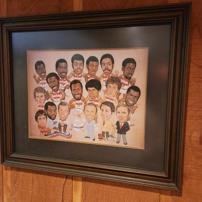 1978 Washington Bullets NBA Champions by Kris Smith