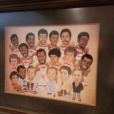1978 Washington Bullets NBA Champions by Kris Smith