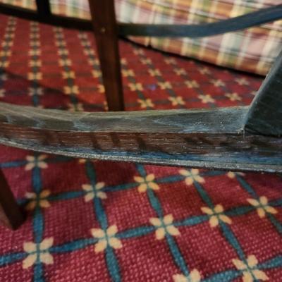 Antique Snow Sled Converted to Coffee Table 64"x18"x17"h