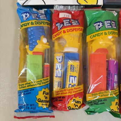 LOT 151D: The Simpsons Collection: Full Family of apex Dispensers, The Movie & Treehouse of Horror