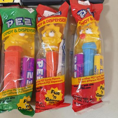 LOT 151D: The Simpsons Collection: Full Family of apex Dispensers, The Movie & Treehouse of Horror