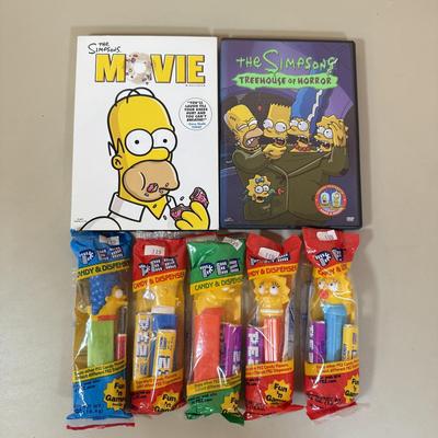 LOT 151D: The Simpsons Collection: Full Family of apex Dispensers, The Movie & Treehouse of Horror