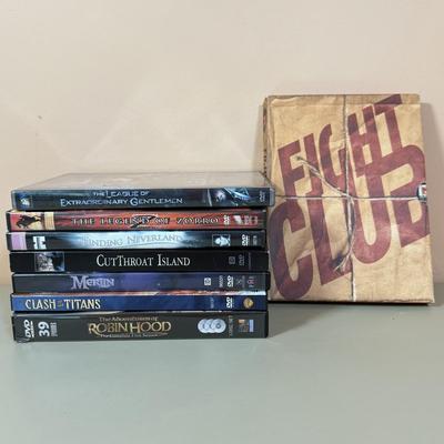 LOT 153D: DVD Collection: Fight Club Special Edition, Merlin, Zorro & More