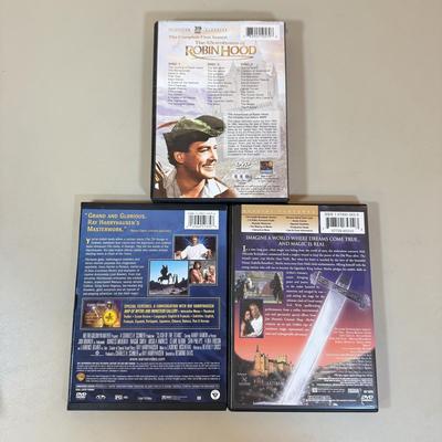 LOT 153D: DVD Collection: Fight Club Special Edition, Merlin, Zorro & More