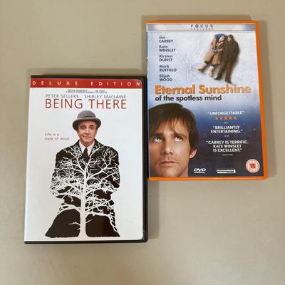 LOT 154D: DVD Collection: Eternal Sunshine of the Spotless Mind, Being There, Untouchables & More