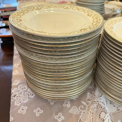 LOT 157D: HUGE Set of Elite Works Limoges France China - over