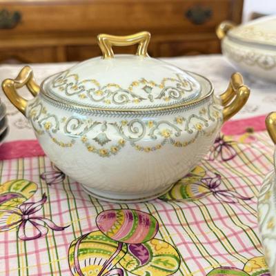 LOT 157D: HUGE Set of Elite Works Limoges France China - over