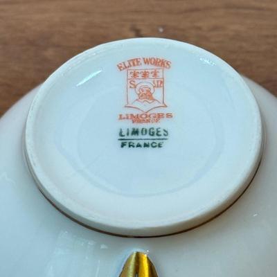 LOT 157D: HUGE Set of Elite Works Limoges France China - over