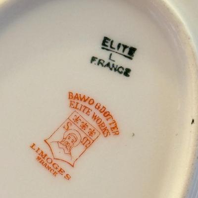 LOT 157D: HUGE Set of Elite Works Limoges France China - over