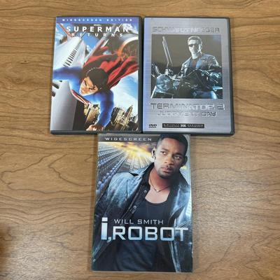 LOT 158D: DVD Collection: I, Robot, Superman Returns, Pearl Harbor & More