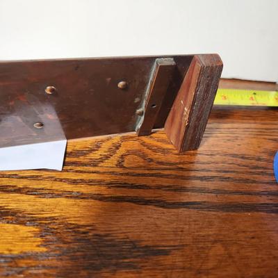 Vintage Metal CASHIER Easel Counter Sign 13"