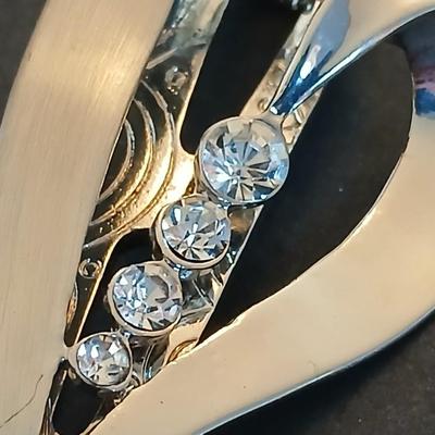Boho Beaded Bracelet & Rhinestone Calla Lily Barrette – Jewelry Lot