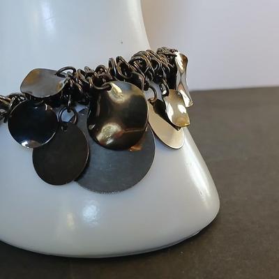 3 Fashion Bracelets – Mixed Beads & Gunmetal Dangles