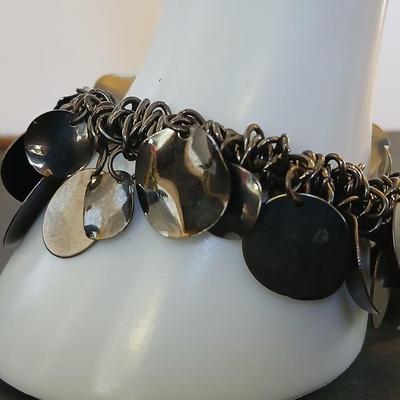 3 Fashion Bracelets – Mixed Beads & Gunmetal Dangles