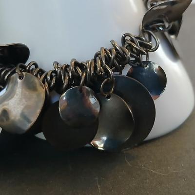 3 Fashion Bracelets – Mixed Beads & Gunmetal Dangles