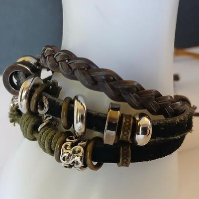 Boho Hippie Jewelry Lot – Wood, Seed, Shell & Glass Beads