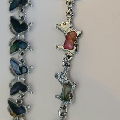 4 Whimsical Charm & Inlay Bracelets – Butterflies, Dogs, Eaton High School -Home & Garden tools