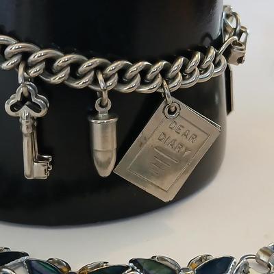 4 Whimsical Charm & Inlay Bracelets – Butterflies, Dogs, Eaton High School -Home & Garden tools