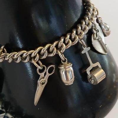 4 Whimsical Charm & Inlay Bracelets – Butterflies, Dogs, Eaton High School -Home & Garden tools