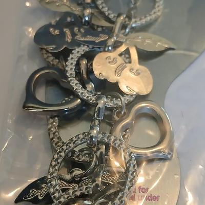 4 Whimsical Charm & Inlay Bracelets – Butterflies, Dogs, Eaton High School -Home & Garden tools
