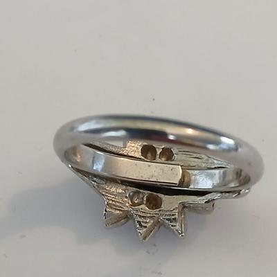 Mixed Vintage Silver-Tone Jewelry & Accessory Lot – Watches, Rings, Cross, Cufflinks & More