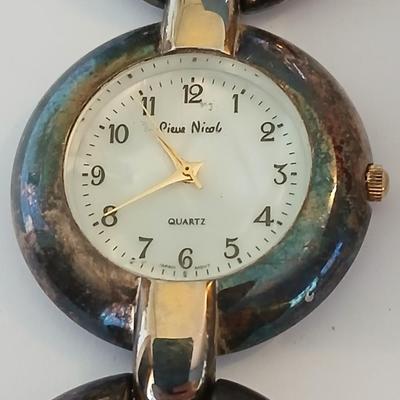 Mixed Vintage Silver-Tone Jewelry & Accessory Lot – Watches, Rings, Cross, Cufflinks & More