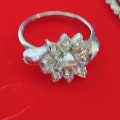 Mixed Vintage Silver-Tone Jewelry & Accessory Lot – Watches, Rings, Cross, Cufflinks & More