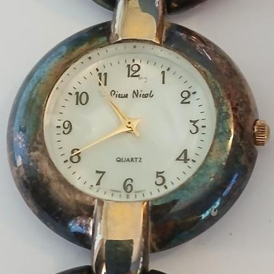 Mixed Vintage Silver-Tone Jewelry & Accessory Lot – Watches, Rings, Cross, Cufflinks & More