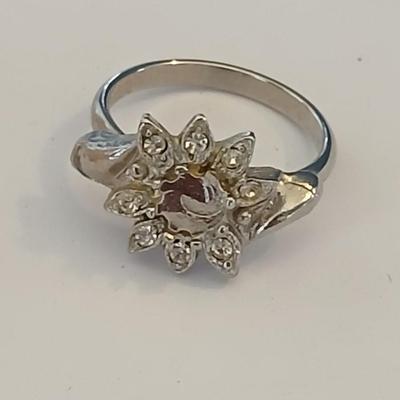 Mixed Vintage Silver-Tone Jewelry & Accessory Lot – Watches, Rings, Cross, Cufflinks & More