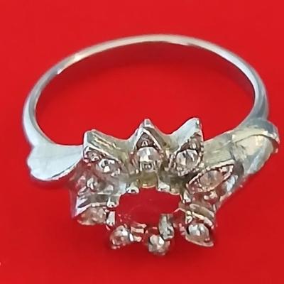 Mixed Vintage Silver-Tone Jewelry & Accessory Lot – Watches, Rings, Cross, Cufflinks & More