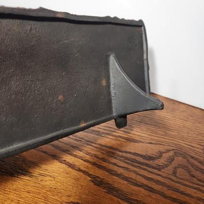 Antique Wiss Scissors Wonderful Cutters Heavy Cast Iron Easel 12" x 6"