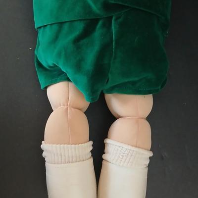 Vintage 1985 Cabbage Patch Kid Boy – Coleco – Original Velvet Outfit, Blonde Yarn Hair