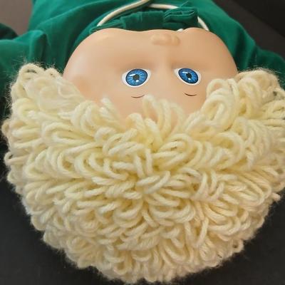 Vintage 1985 Cabbage Patch Kid Boy – Coleco – Original Velvet Outfit, Blonde Yarn Hair
