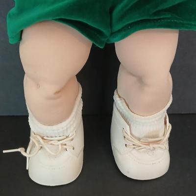 Vintage 1985 Cabbage Patch Kid Boy – Coleco – Original Velvet Outfit, Blonde Yarn Hair