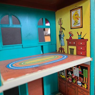 Vintage Fisher-Price Sesame Street Play Family Playset #938 – With Figures & Accessories
