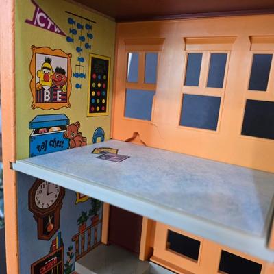 Vintage Fisher-Price Sesame Street Play Family Playset #938 – With Figures & Accessories