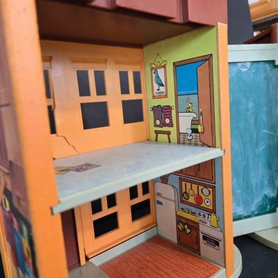 Vintage Fisher-Price Sesame Street Play Family Playset #938 – With Figures & Accessories