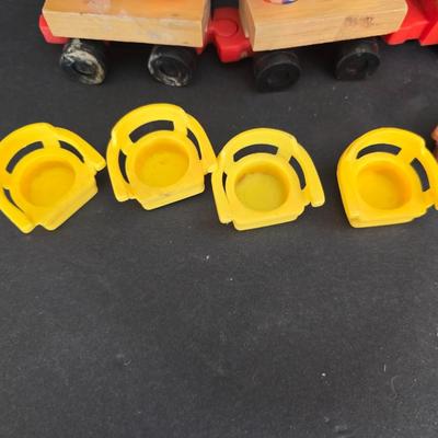 Vintage Fisher-Price Little People Mixed Lot – Furniture, Figures, Train & Accessories