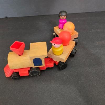 Vintage Fisher-Price Little People Mixed Lot – Furniture, Figures, Train & Accessories