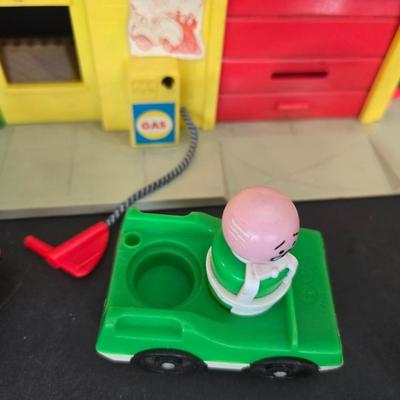 Vintage Fisher-Price Play Family Village #997 – Multi-Building Set with Accessories & Figures